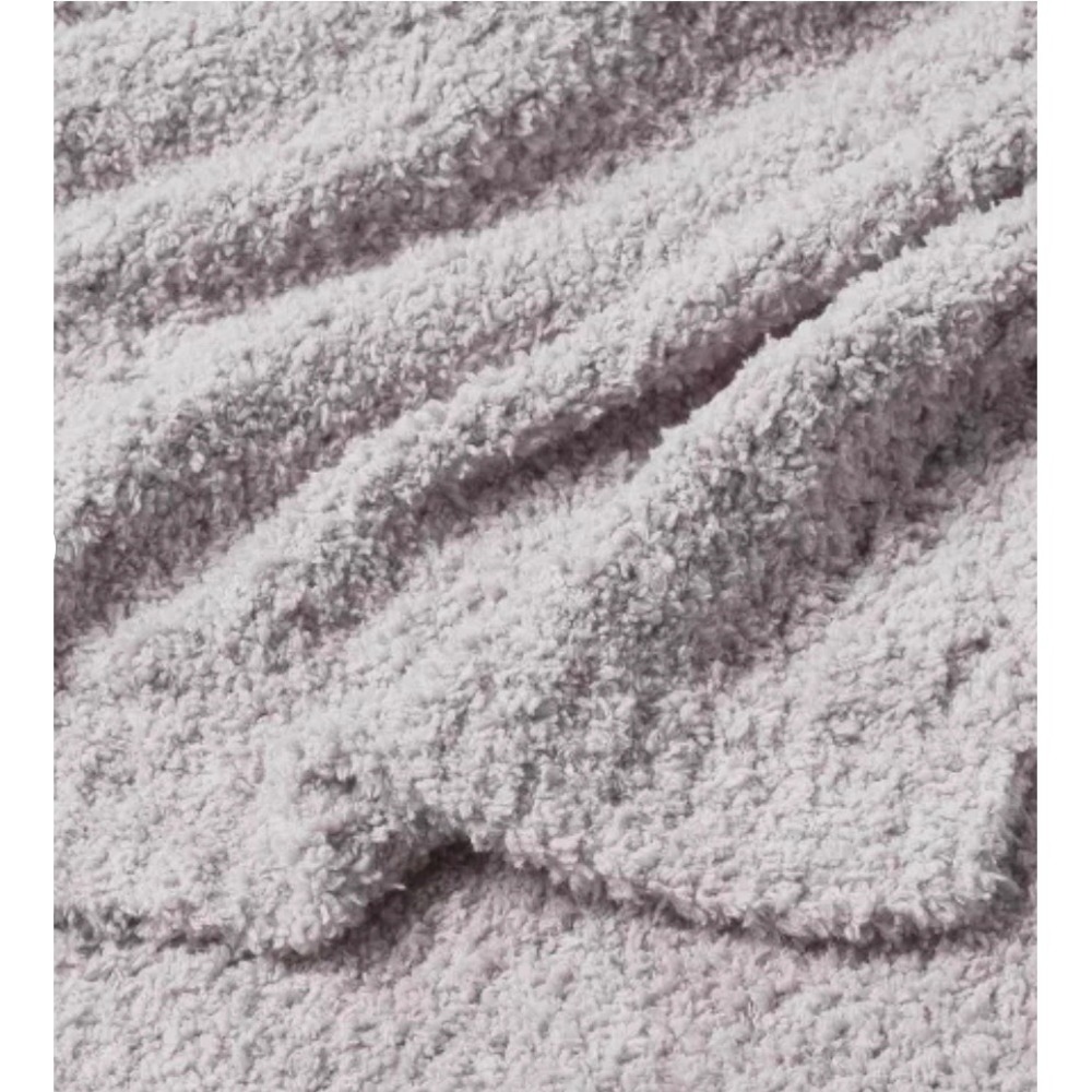 Threshold Cozy Chenille Blanket Gray King 108x92 Soft Warm Bedding - Picture 3 of 6